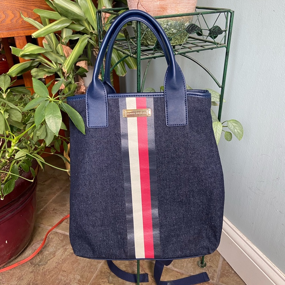 Tommy Hilfiger Backpack Purse - Picture 1 of 7